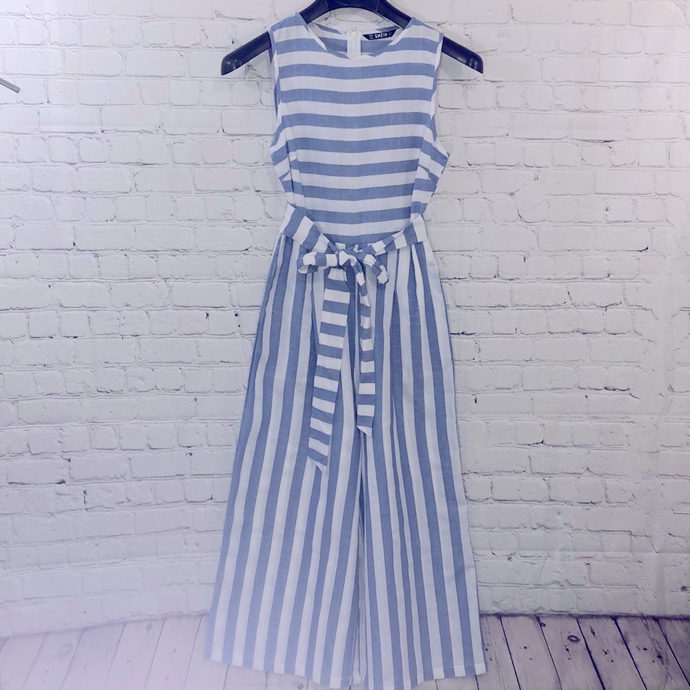 Women's Striped Romper